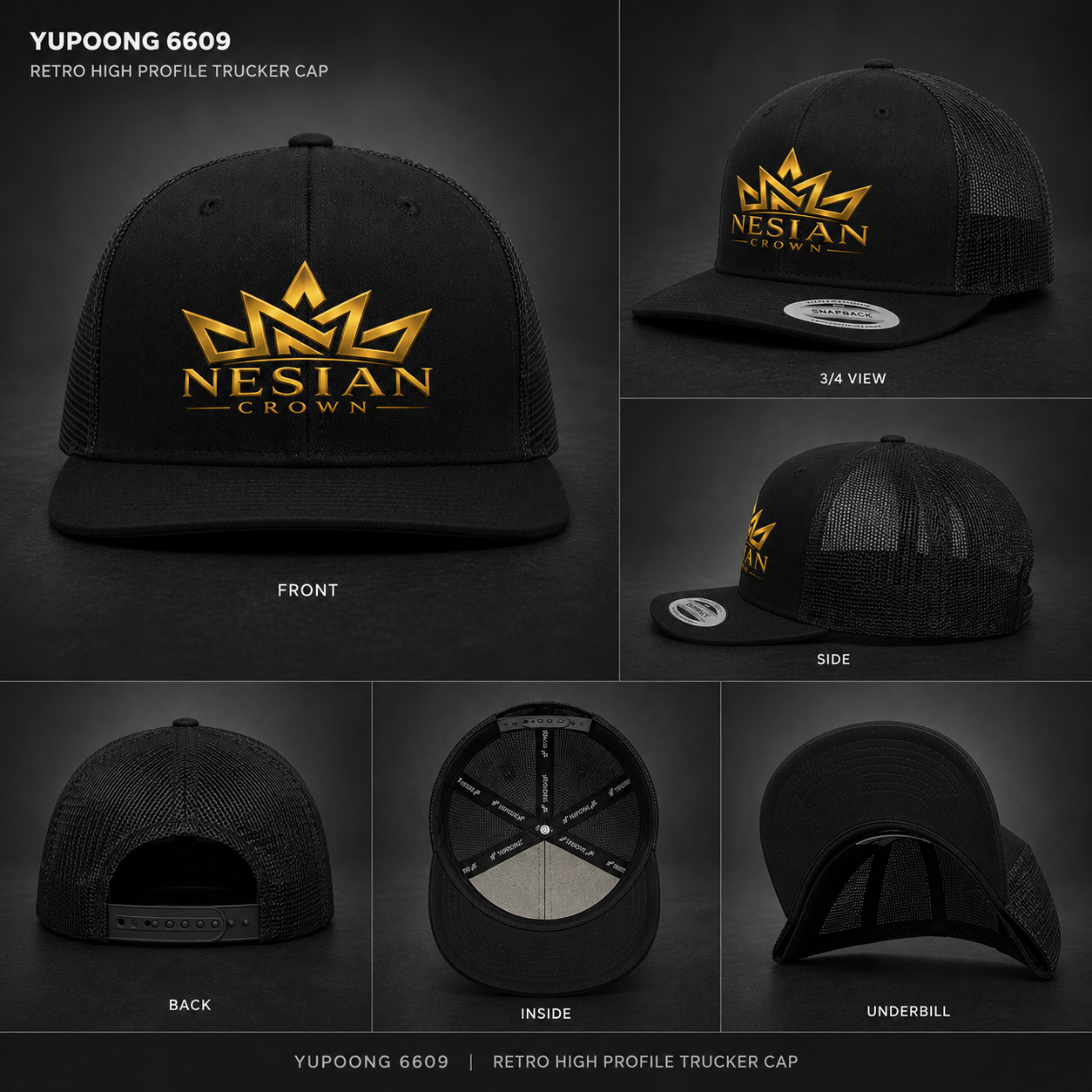 Nesian Crown Premium Trucker Hat